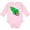 AD-Pink, variant on Cute Green Rocket Boys or Girls Long Sleeve Baby Bodysuit