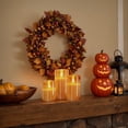 thumbnail image 2 of Set de 3 Velas de Pilar de Vidrio Amagic sin Llama con Luz LED, 2 of 7
