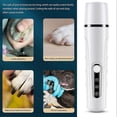 thumbnail image 4 of Electric Pet Nail Grinder with LED Light Professional 3-Speed Electric Rechargeable Nail Trimming Machine for Small Medium Large Pet, 4 of 5