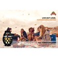 thumbnail image 4 of Margaritaville Tiki Torch - Altavoz Bluetooth resistente al agua, altavoz portátil para fiestas con luces LED parpadeantes, perfecto para viajes, fiestas, patios y piscinas, 4 of 5