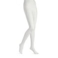 thumbnail image 1 of EMEM Apparel Women's Ladies Plus Size Queen Opaque Footed Tights Fashion Hosiery Stockings White 7X, 1 of 5