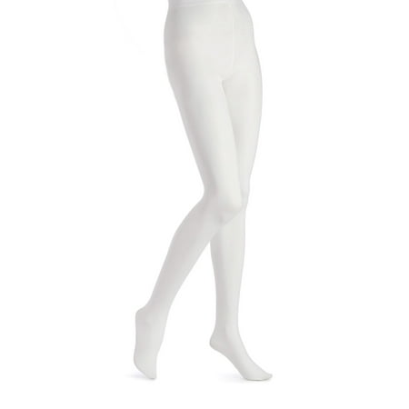 EMEM Apparel Women s Ladies Plus Size Queen Opaque Footed Tights Fashion Hosiery Stockings White 1X EMEM Apparel Women s Ladies Plus Size Queen Opaque Footed Tights Fashion Hosiery Stockings White 1X