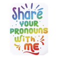 thumbnail image 1 of 44mm Arco Iris Tinplate Broche Bandera Amor Suave Botón Pines LGBT Texto Pin Mochila Broches Solapa Insignias Joyería Regalo, 1 of 4