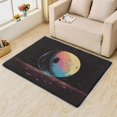 thumbnail image 2 of Moon Rugs for Bedroom - 4x5 Rug - Moon Rug - Celestial Planet Area Rug - Outer Space Universe Rugs - Boys Carpet, 2 of 7