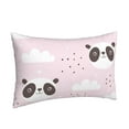 thumbnail image 2 of EasygdpCute Panda Polyester Fiber Double-Sided Pillowcase,Super Soft,Comfortable And Luxurious Pillowcase,Not Easy To Break Or Deform- 14"X20", 2 of 9