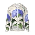 thumbnail image 1 of Fotbe Vintage Flower Chaqueta con Protección Solar UPF 50+ para Hombre y Mujer, Camisa con Capucha y Bolsillos-XX-Large, 1 of 7
