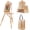 Gold, variant on Large Wooden French Easel Sketchbox with Adjustable Tripod Stand, Drawer and Palette for Painting, Sketching and Display for Artists and Professionals