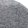 thumbnail image 6 of Men's Cardigan Sweater Button Up Knit Textured Stand Collar Regular Fit Full Zip Fleece Lined Winter Warm, 6 of 7