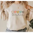 thumbnail image 3 of Sudadera con capucha para profesor, camiseta gráfica, suéter bohemio para profesor, suéter de otoño, regalo para profesor, sudadera con capucha para hombre y mujer, talla grande, 3 of 5
