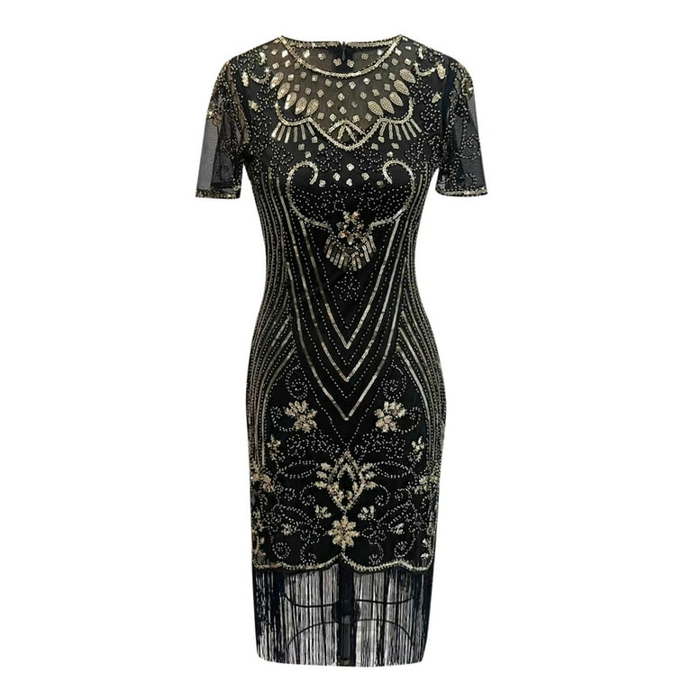 Flapper Dresses 1920s Dresses For Women Lace Neck Great Dresses For Women Roaring 20s With Sleeve For Harlem Nights//Party Sweetheart Neckline Dress plus Size Dress Tops Long Sleeve plus Size Dress - Flapper Dresses 1920s Dresses For Women Lace Neck Great Dresses For Women Roaring 20s With Sleeve For Harlem Nights//Party Sweetheart Neckline Dress plus Size Dress Tops Long Sleeve plus Size Dress -