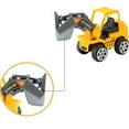 thumbnail image 4 of LSLJS 6 Pcs Play Vehicles Construction Vehicle Truck Cars Toys Set Friction Powered, Mini Engineering Vehicle, 4 of 9