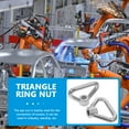thumbnail image 4 of WRITWAA 4pcs Marine Rescuing Stainless Steel Eye Bolt Durable Lifting Eye Nut Corrosion, 4 of 6
