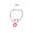 thumbnail image 3 of Soumake Jewelry Set Fashion Attractive Alloy Flower Dangle Jewelry Set For Party Dating Vacation Fashion, 3 of 8