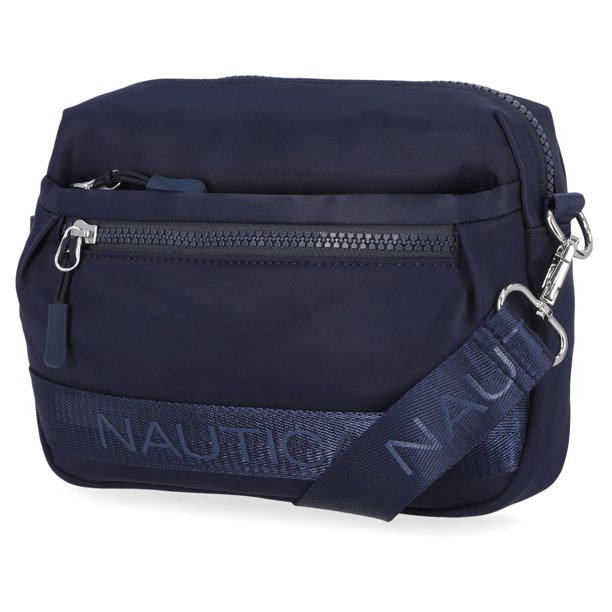 Bolso de mano Nautica Puf de nailon con cinturón bandolera ajustable