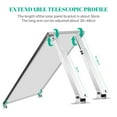 thumbnail image 3 of Adjustable Solar Panel Tilt Mount Brackets Flat Surface Adjustable Frame Roof RV, 3 of 11