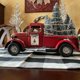 thumbnail image 2 of Red Farm Truck Christmas Centerpiece Vintage Iron Novel Pickup Car With Xmas Trees New Year 2024 Navidad Decoration Home Decor, 2 of 5