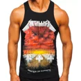 thumbnail image 1 of Camiseta Tank Top Rockera Para Hombre Para Playa Gym Casual, 1 of 2