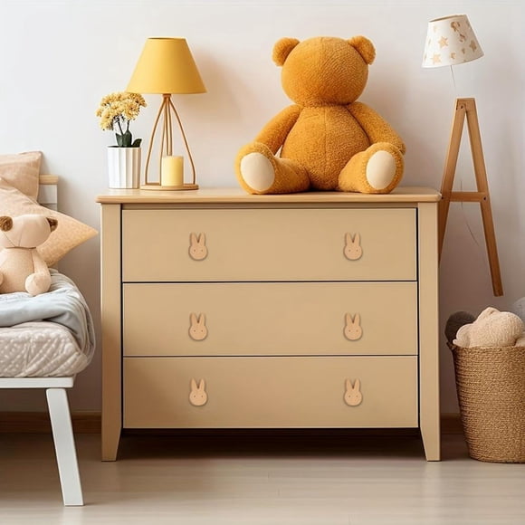 Modern Beechwood Cabinet Handles Star And Cloud Shapes For Drawers And Doors Wooden Pulls Kitchen Hardware