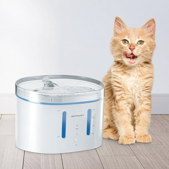 Merkury Innovations 2L Smart Wi-Fi Pet Fountain