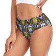 thumbnail image 2 of Fotbe Sugar Skulls Calzones Estampados para Mujer – Ropa Interior de Algodón, Cómoda, Suave y Elástica-X-Large, 2 of 6
