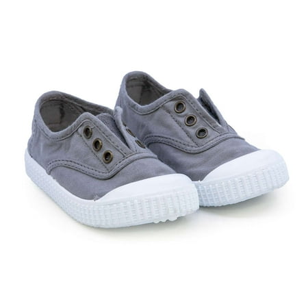 

Victoria Toddlers 1915 Inglesa Slip-On Canvas Shoes Gray 3.5 M US