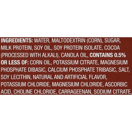 Equate Original Meal Replacement Nutritional Shakes, Chocolate, 8 fl oz, 24 Count