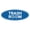 Blue, variant on Signs ByLITA Oval Trash Room Sign - Laser-Engraved Lettering | Durable ABS Plastic | Vibrant Colors | Powerful Foam Tape (Black) - Small