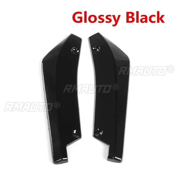 2pcs Car Rear Bumper Lip Diffuser Rear Lip Wrap Angle For Ford For Focus For Fiesta For Mondeo For Fusion For Mustang Body Kit