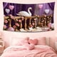 thumbnail image 4 of Eoozwa 3 Packs Valentines Tapestry Heart Decor Wall Hanging Soft Polyester Fabric Large 71x45 Inches for Bedroom Living Room Dorm Wall Decorations Festival Home Decor, 4 of 6