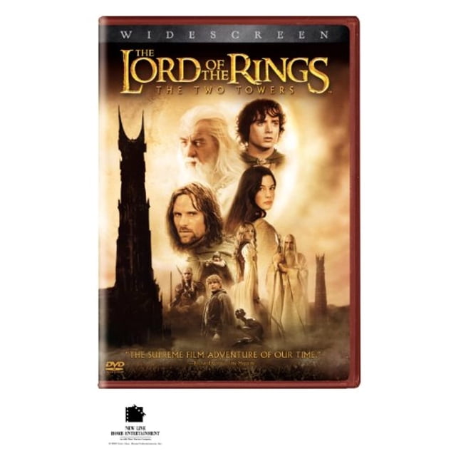Refurbished The Lord Of The Rings: The Two Towers Widescreen Edition 2002 On DVD With Elijah Wood 2 Sci-Fi And Fantasy