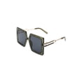 thumbnail image 5 of Square Oversize Large Flat Top Fashion Sunglasses, 5 of 7