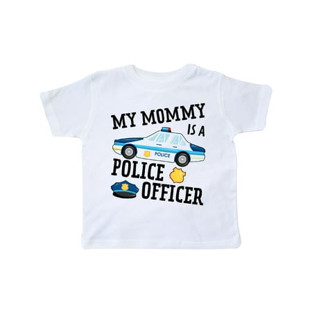 

Inktastic My Mommy is a Police Officer Gift Toddler Boy or Toddler Girl T-Shirt