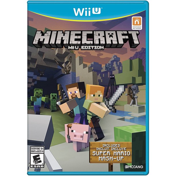 Minecraft Wii U Edition Wii U Standard Edition Ship From America Walmart Com Walmart Com