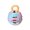 1, variant on Durable Interactive Chew Ball for Medium Dogs - Engaging Toy with Hidden Treats, Sound Effects, and Colorful Design