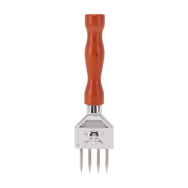 Ice Chipper, 304 Stainless Steel Ice Crusher with Wooden Handle ...