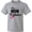 Athletic Heather, variant on Inktastic Breast Cancer Awareness My Mom is a Fighter Youth T-Shirt