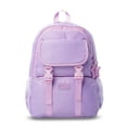 thumbnail image 1 of TOTTO Mochila Escolar Mediana para Niña con Bolsillo para Botella | 20 L CLUW M purpura M, 1 of 6