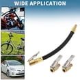 thumbnail image 2 of 1 Juego de Tubo de Extensión de Inflador de Neumáticos de 7.09 pulgadas Undeflatable 0.305inx32TPI para Coche Motocicleta Bicicleta, 2 of 6