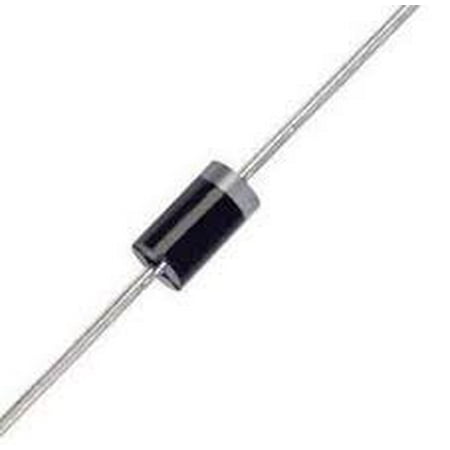 10 Amp Diode 1N4005 General Purpose Diode Rated up to 1 Amp at up to 600 Volts DO-41 Axial Lead Package (10 pieces) - 1N4005* ()