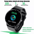 thumbnail image 4 of Smartwatch BLOOSOM caja negra malla negra silicona bisel negro, 4 of 4