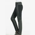 thumbnail image 3 of Salopette de Neige Isolée pour Femmes, Couleur Unie, Pantalon à Poches, 3 of 9