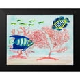 thumbnail image 2 of DeRice, Julie 18x15 Black Modern Framed Museum Art Print Titled - Coral Reef II, 2 of 5