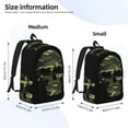 thumbnail image 7 of Camouflage Skull Kids School Backpack for Boys Girls,Travel Laptop Backpacks Book Bag Hiking Camping Daypack Age 5-10, 7 of 7