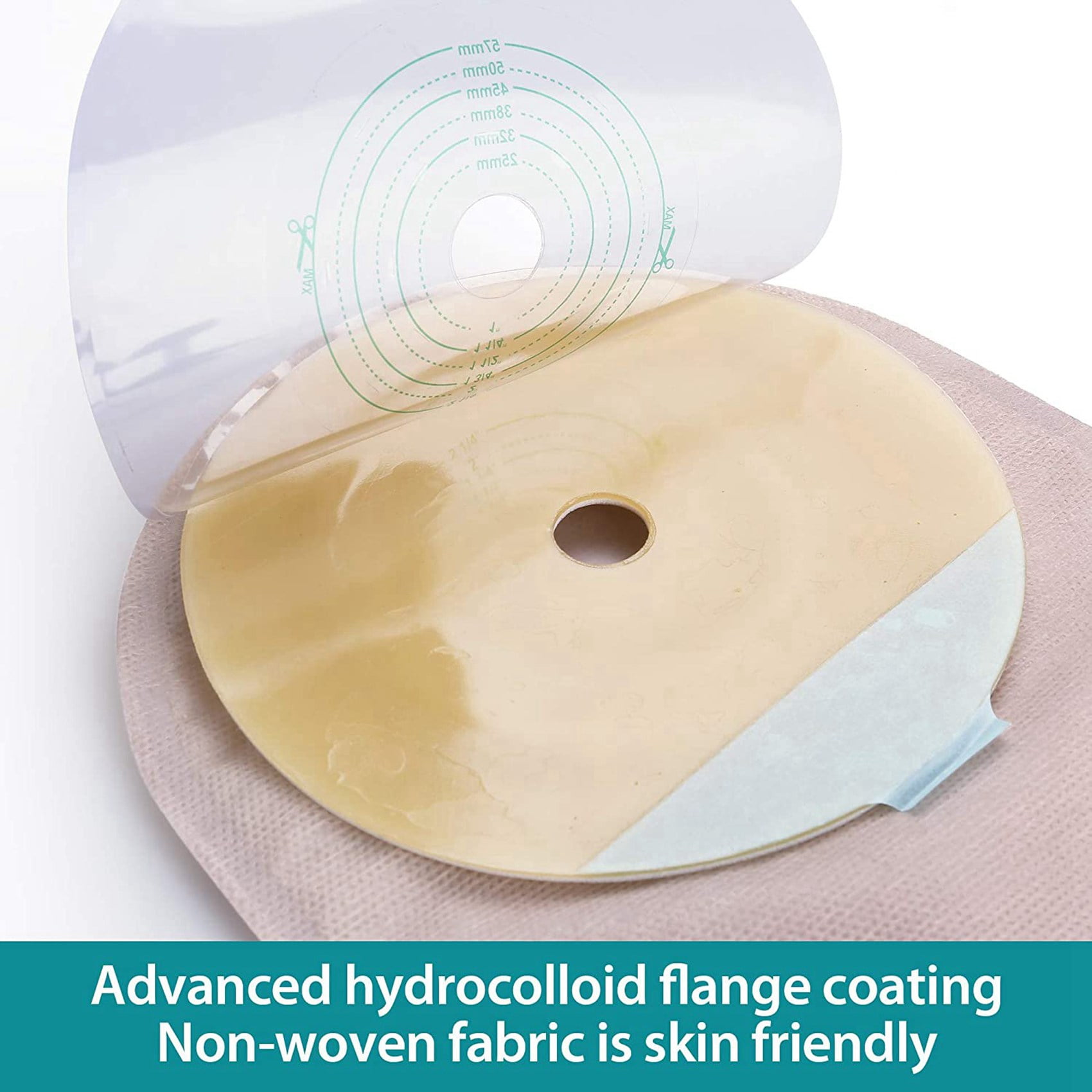 30Pcs Ostomy Bags Drainable Pouches for Colostomy Ileostomy Stoma Care 20-60mm Drain Valve Colostomy Bags