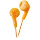 thumbnail image 1 of Auriculares Ear Bud JVC HAF160D Gumy Orange con cable, 1 of 6