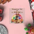 thumbnail image 4 of Wagging Tail Belgian Malinois Celebrates Rainbow Pride Month LGBT LGBTQ+ Cutout Transfer Sticker Sheepdog Dog Lover Gifts Transparent Decal Art Decor - 01003, 4 of 5