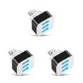 thumbnail image 2 of crativent Charger USB Hub USB2.0 Electronic Charging Expander Splitter Adapter Office Circuit for Protection Extender for Phone 1PC 3Set, 2 of 6