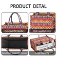 thumbnail image 4 of Large Capacity Tote Bag,Colorful Geometric Pattern Handbag Fashion Luxury Tote Bag,15.7"x13"x 5.1" Inches,Laptop Compatible, 4 of 6