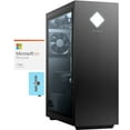 thumbnail image 1 of HP OMEN GT12-0124 25L Home & Business Desktop (Intel i5-10400 6-Core, GeForce GTX 1660 Super, 8GB RAM, 4TB SATA SSD, Wifi, USB 3.2, HDMI, Bluetooth, Win 11 Home) with Microsoft 365 Personal , Hub, 1 of 6