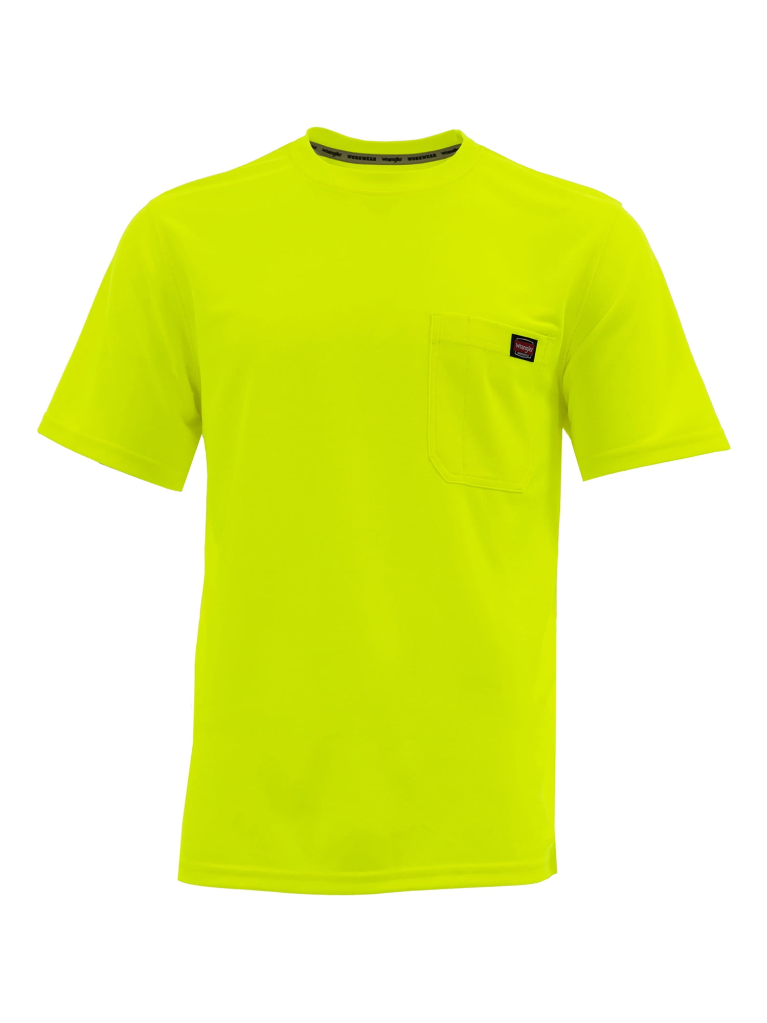 Wrangler Workwear Men's Short Sleeve Performance Tee 2-Pack Bundle
